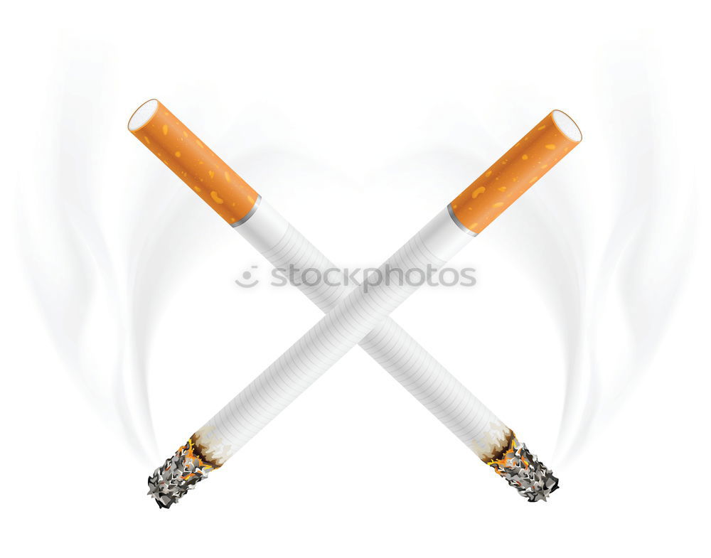 Similar – Image, Stock Photo butt stump Cigarette