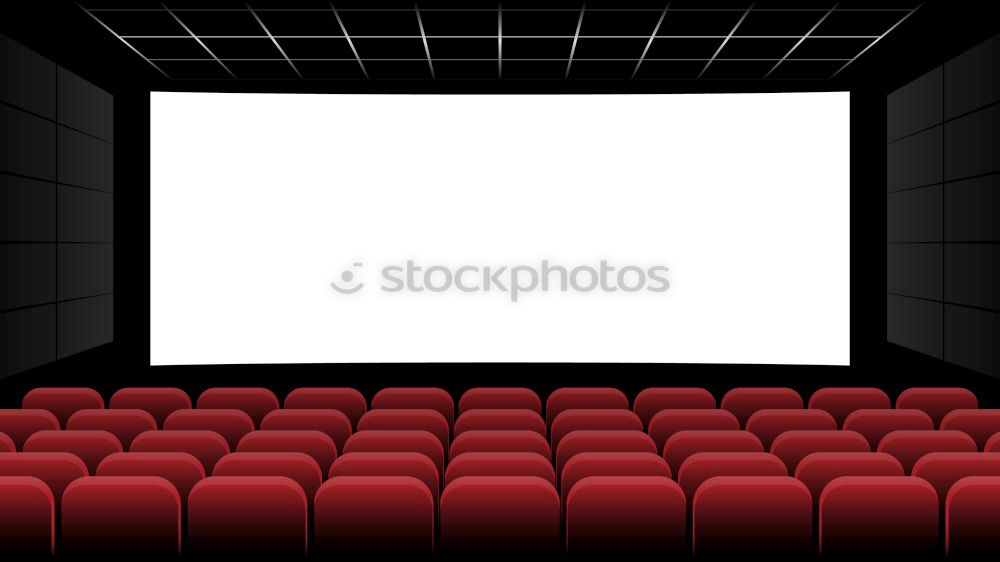 Similar – auditorium Dark Cinema