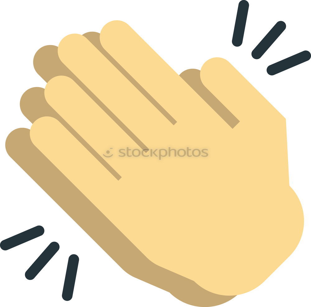 Similar – Forearm, hand and index finger against a yellow background