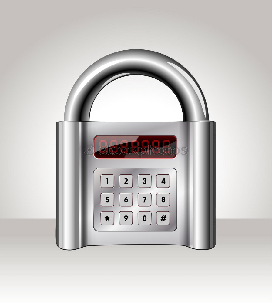 Similar – Image, Stock Photo Safety and security Brass