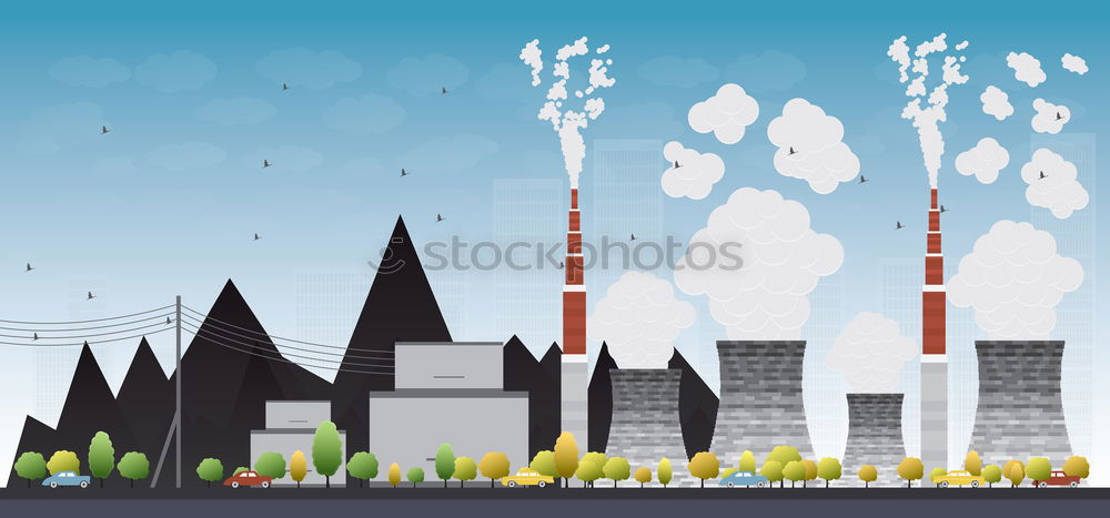 Similar – Image, Stock Photo Smoking vent Clouds