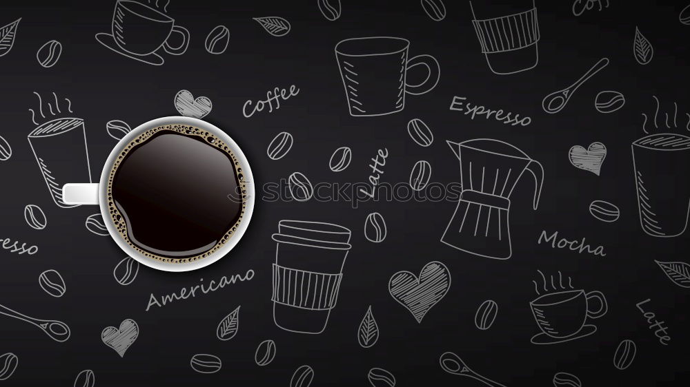 Similar – Image, Stock Photo Cup of coffee for morning