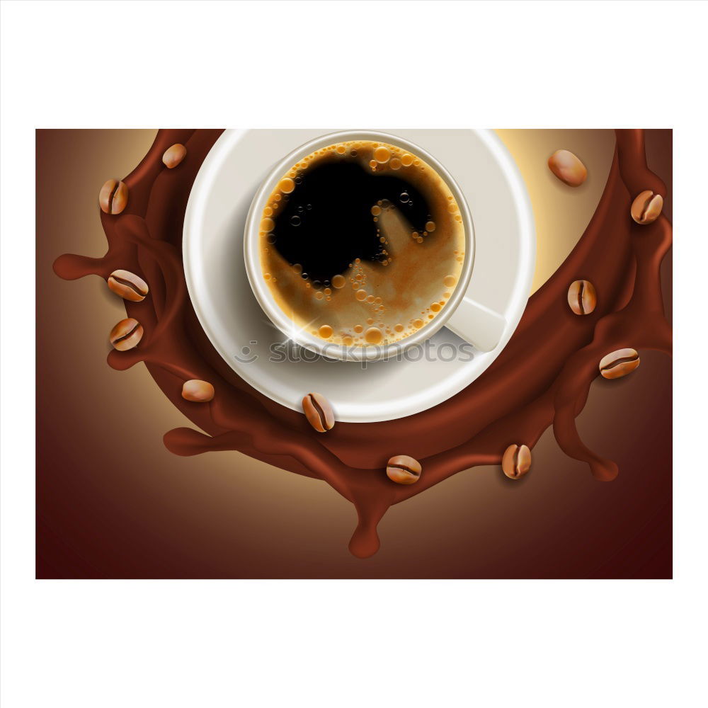 Similar – Image, Stock Photo coffee thirst Food