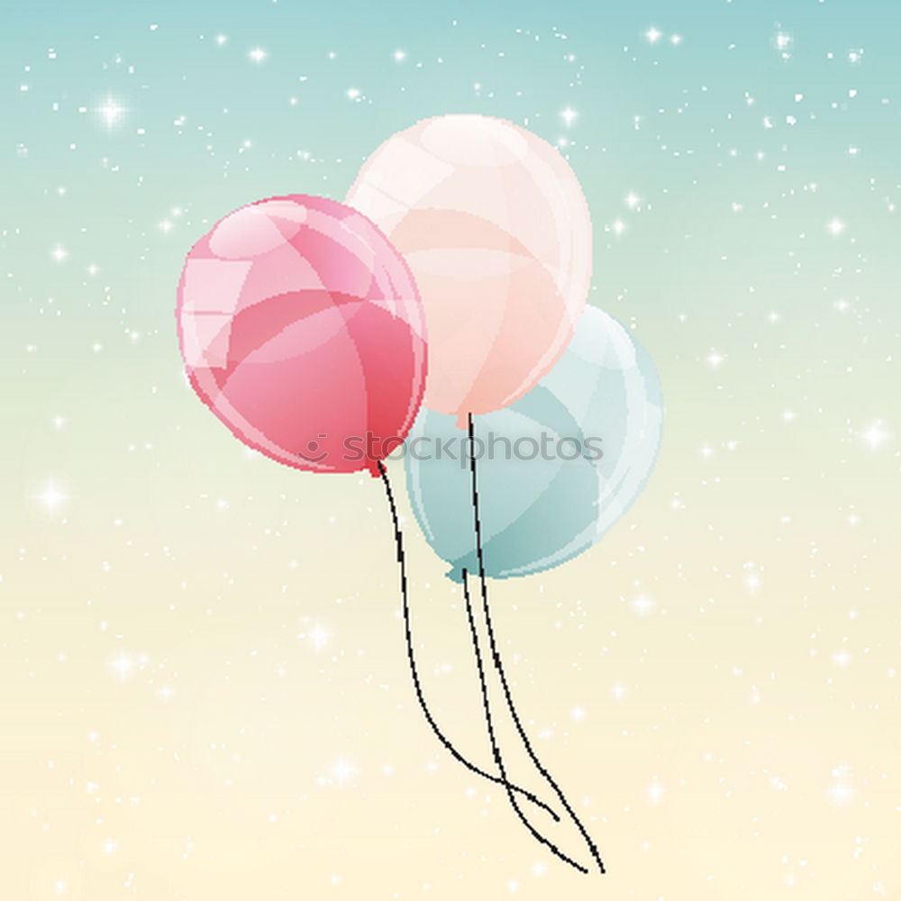 Similar – balloons swaying in the wind