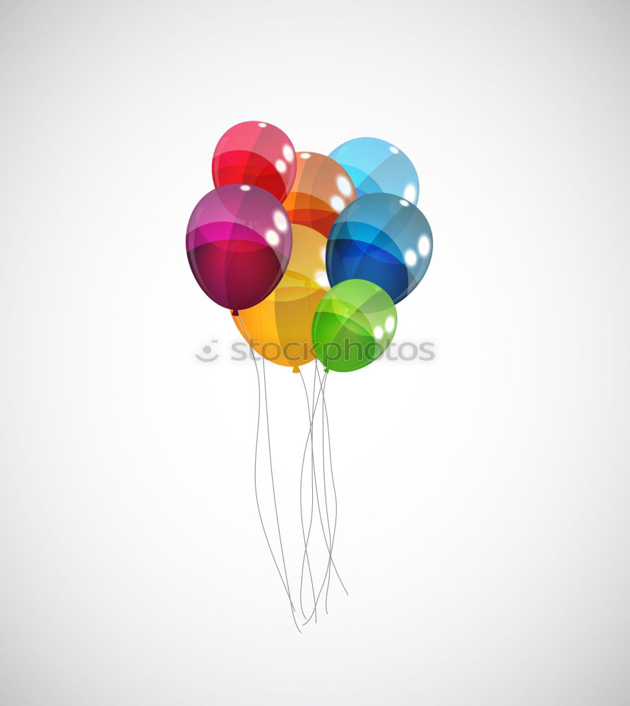 Similar – tethered2 Balloon Helium