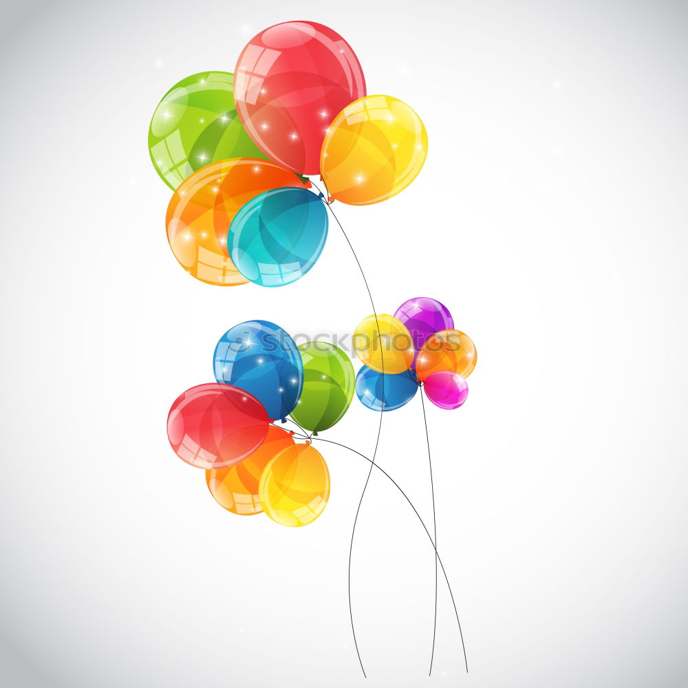 Similar – balloons (flying, upwards, hui)