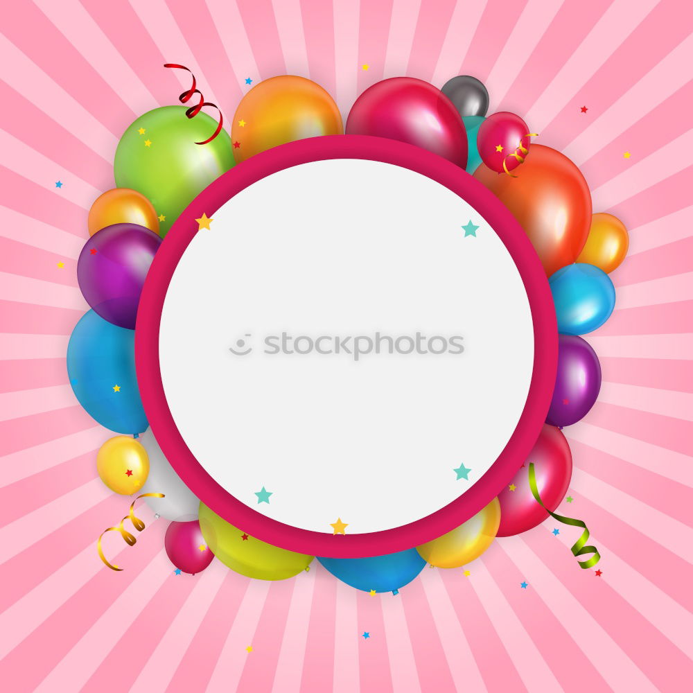 Image, Stock Photo Clown and confetti
