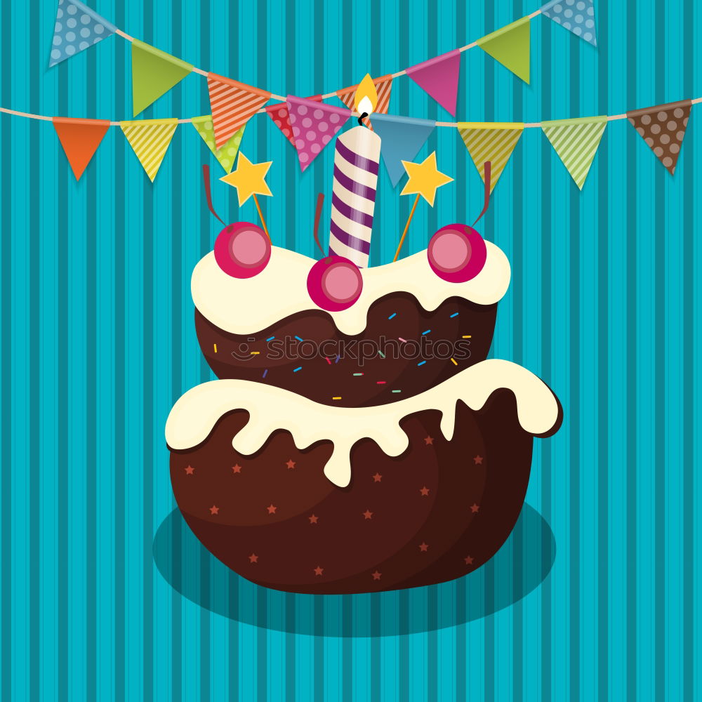 Similar – Image, Stock Photo #A# Happy Birthday Donut