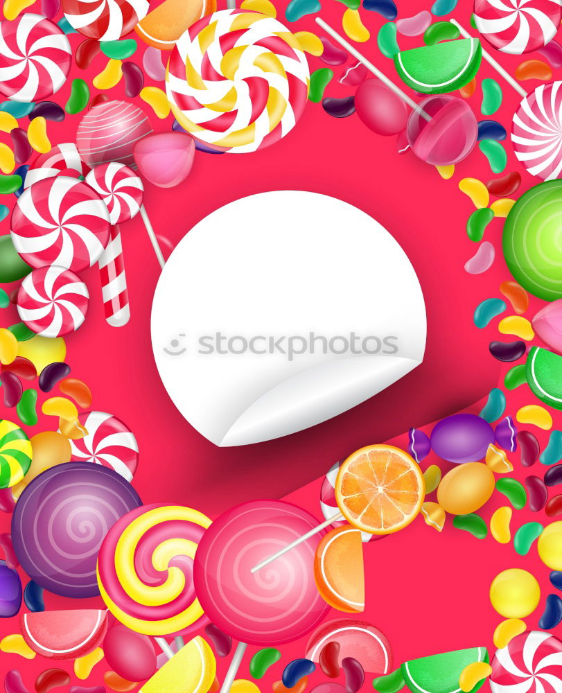 Similar – red background with childrens plastic toys