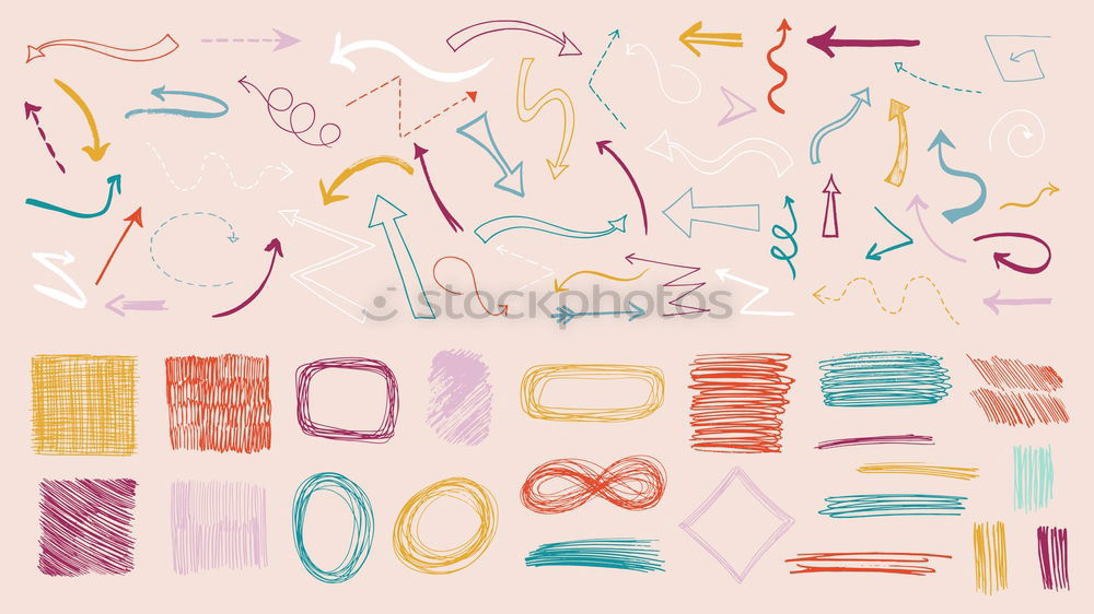 Similar – notepads, pencil, sharpener, paper clips, notebook, all in pink and pink