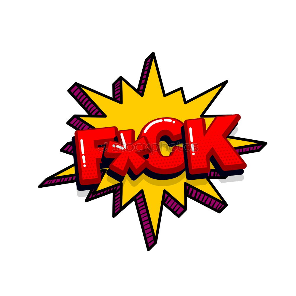 Similar – Image, Stock Photo FCUK Characters