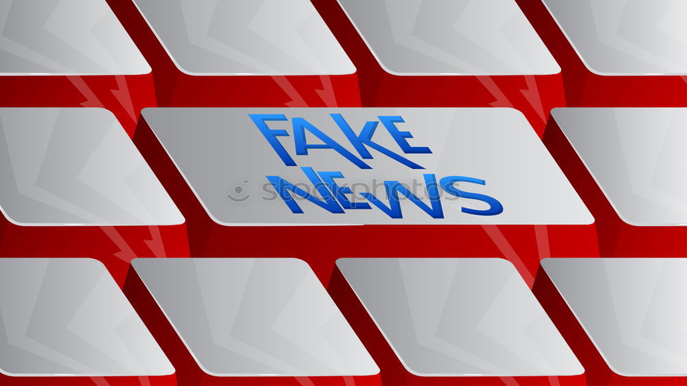 Similar – Image, Stock Photo Envelope with FAKE NEWS newspapers over black