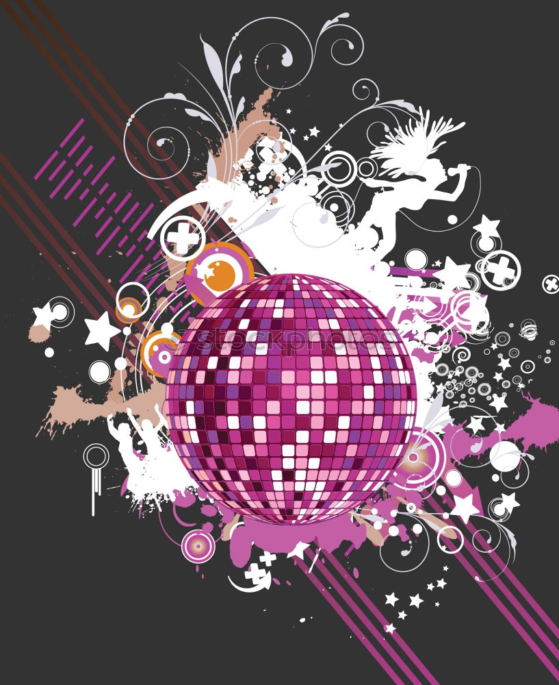 Similar – Pink disco balls