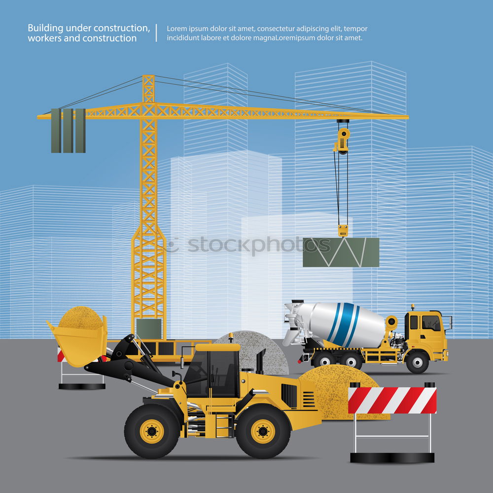 Similar – Image, Stock Photo construction site