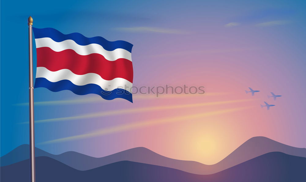 Similar – Image, Stock Photo #A# Flag Red-White Art