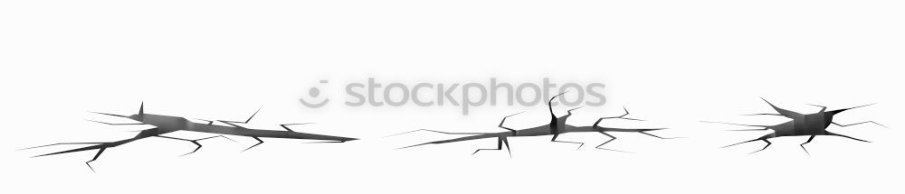 Image, Stock Photo Barbed wire in winter