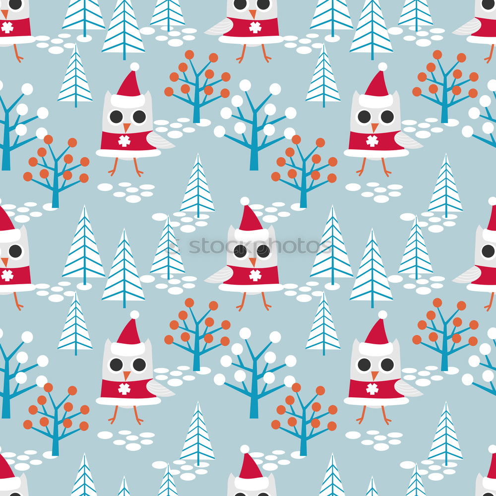 Similar – Image, Stock Photo Christmas pattern made of christmas trees.