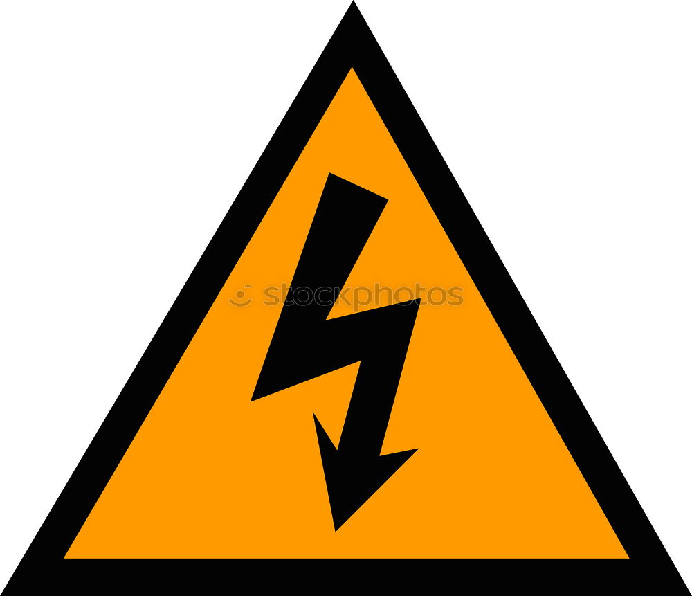 Similar – sign Road sign Lightning