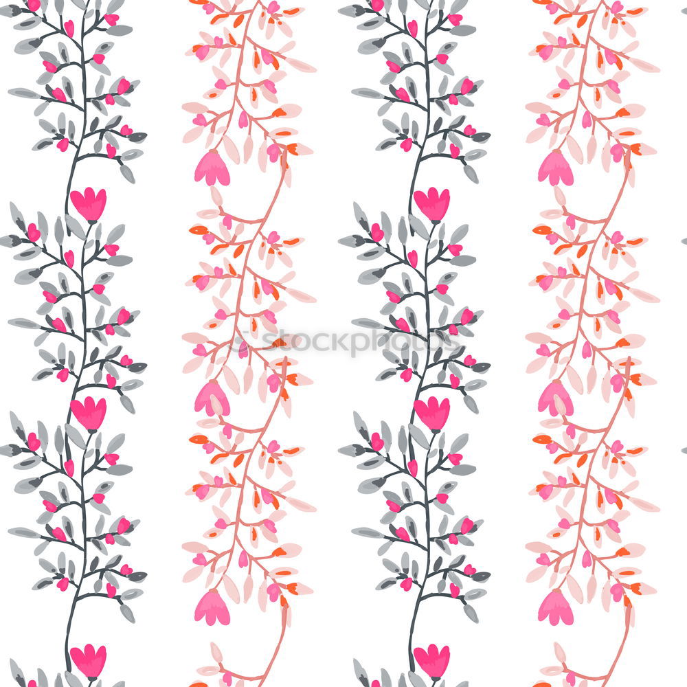 Similar – Image, Stock Photo Pink tropical leaves on yellow