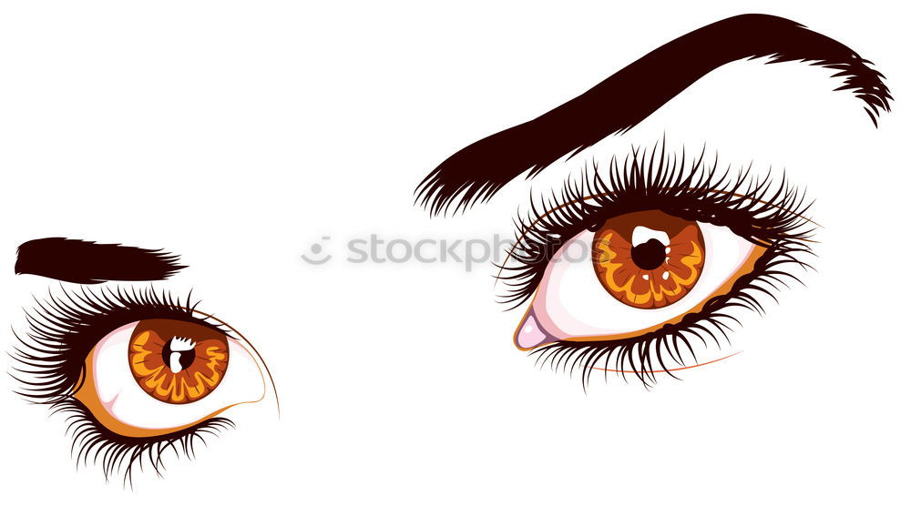 Similar – sidelong glance Pupil