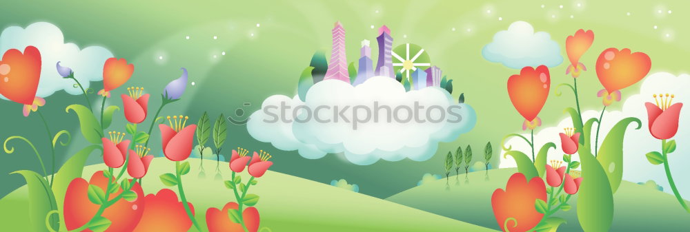Similar – Image, Stock Photo Red Army Nature Plant