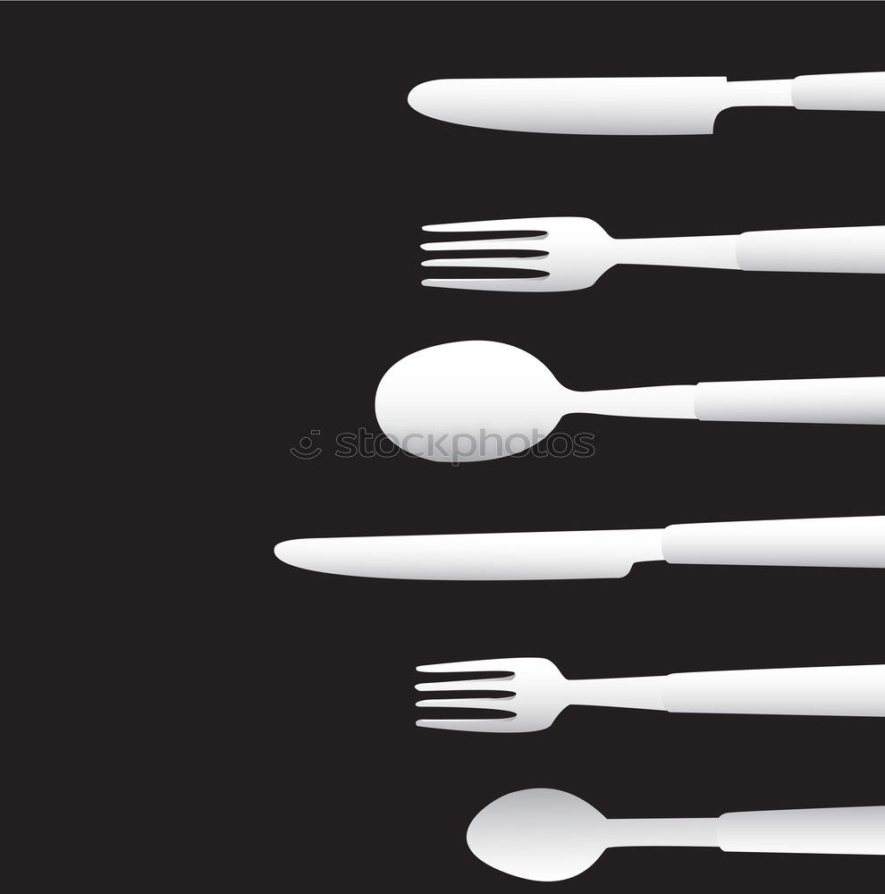 Similar – Image, Stock Photo Wooden background with vintage spoons and forks