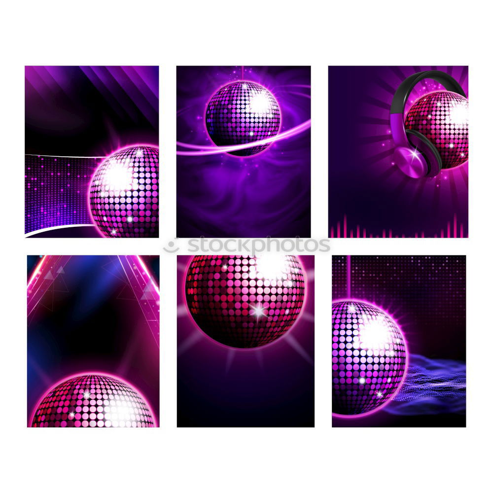 Similar – Pink disco balls