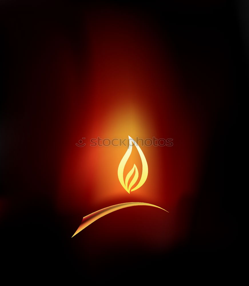 Similar – Image, Stock Photo Flame 1 Candle Light Wax