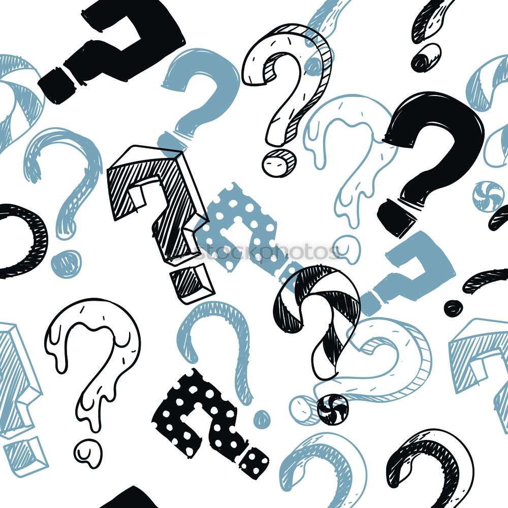 Similar – Image, Stock Photo question mark Education