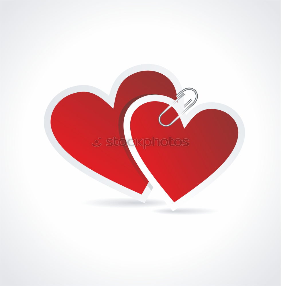 Image, Stock Photo Heart and Mouth