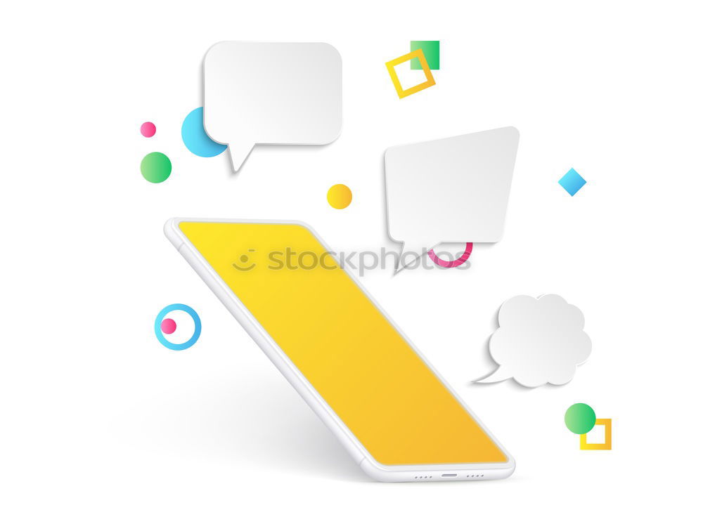 Similar – Image, Stock Photo Mobile Marketing & Communication