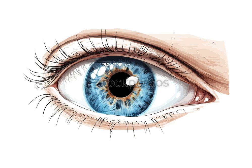 Similar – Image, Stock Photo the view Woman Eyes