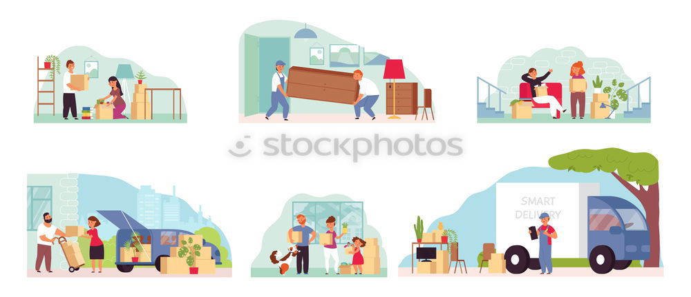 Similar – Image, Stock Photo Pappland City. Lifestyle