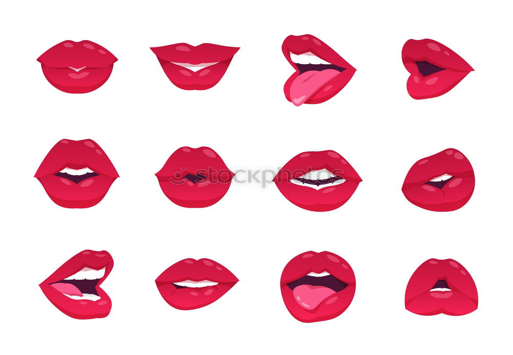 Similar – Image, Stock Photo bedtime sweets | only for men, collage of a woman’s face