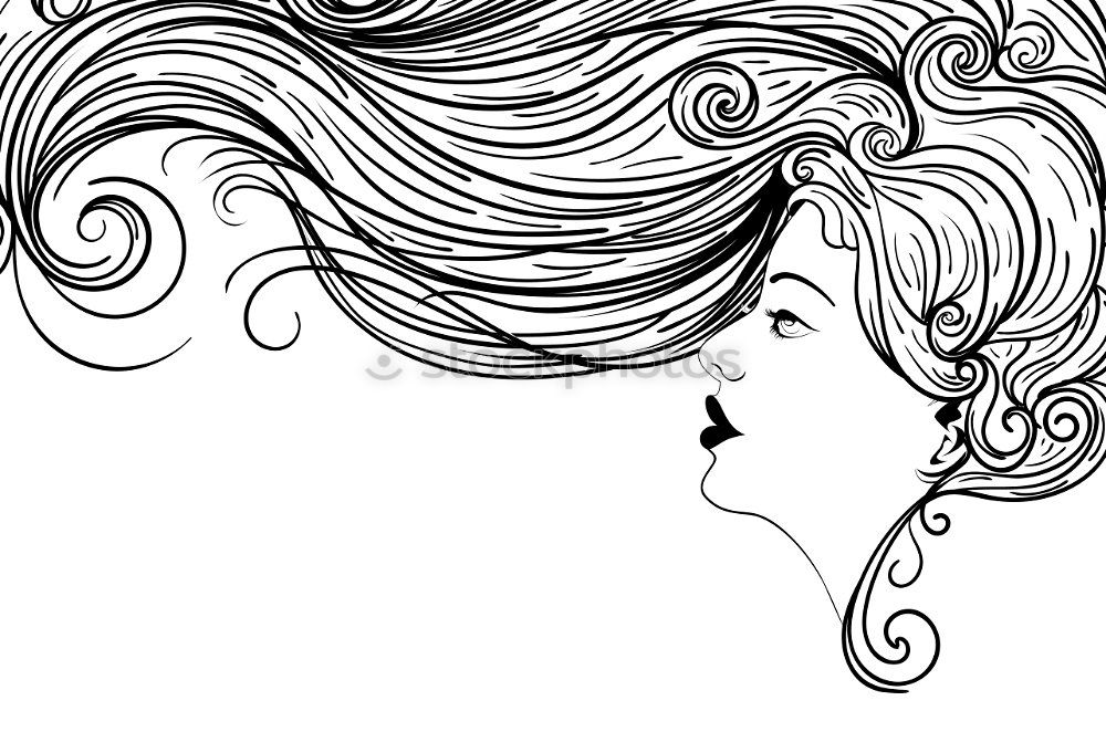 Similar – Image, Stock Photo pinnacle-haired woman