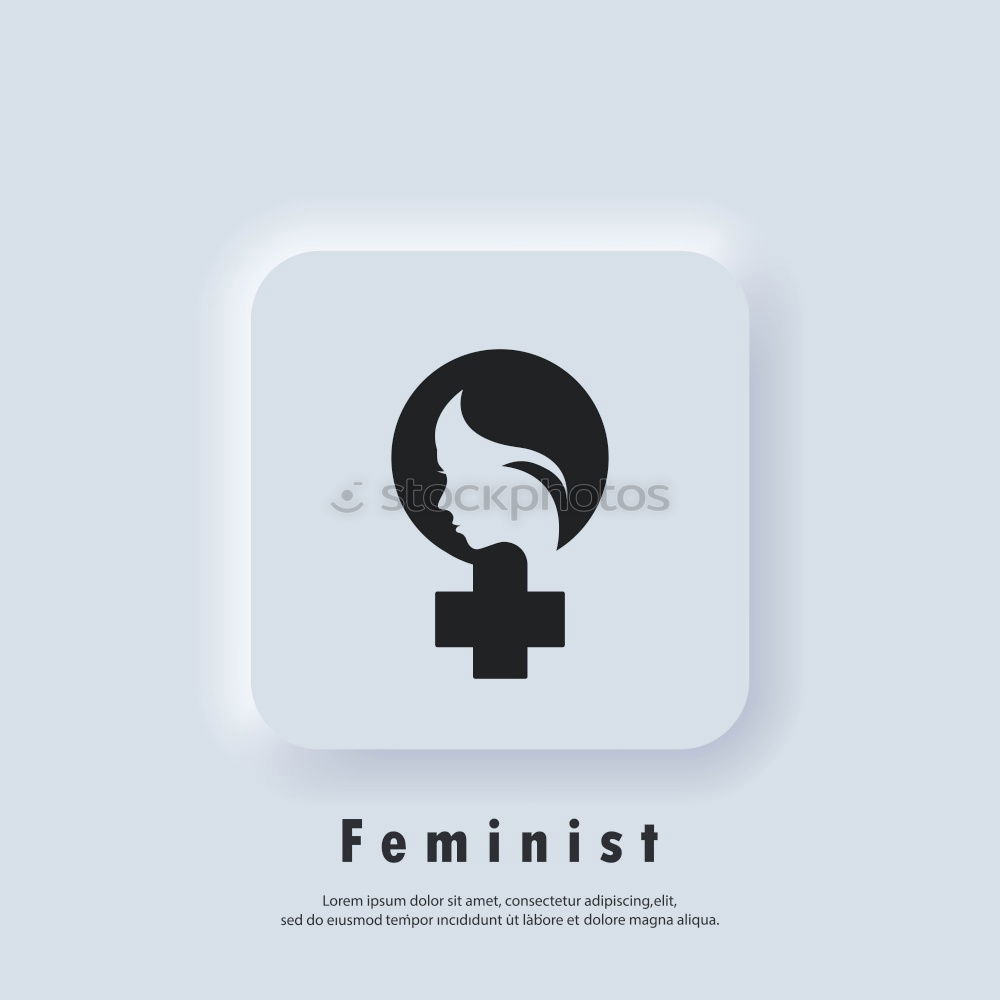 Similar – feminist Vienna Street art