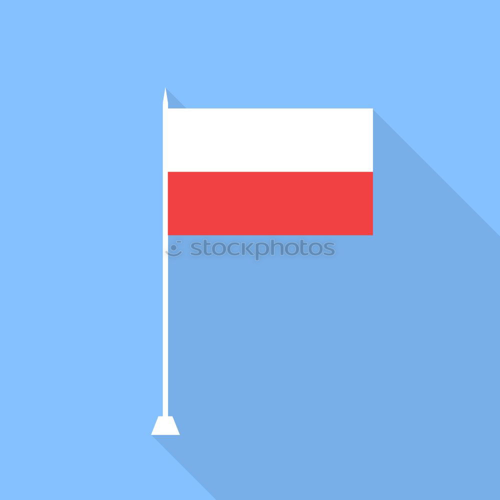 Image, Stock Photo #A# Flag Red-White Art