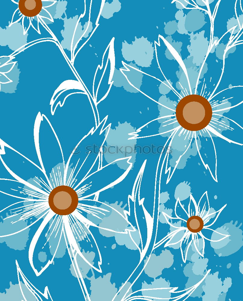 Similar – Flowers background photo wall