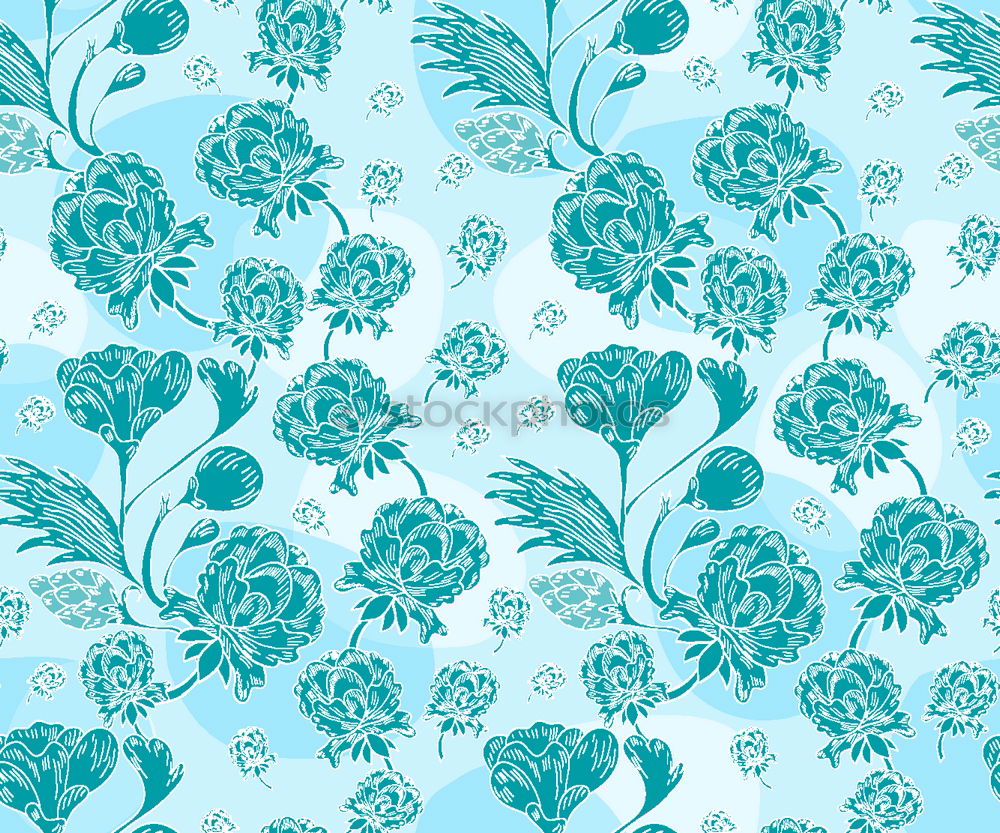 Similar – me like turquoise and flowers*