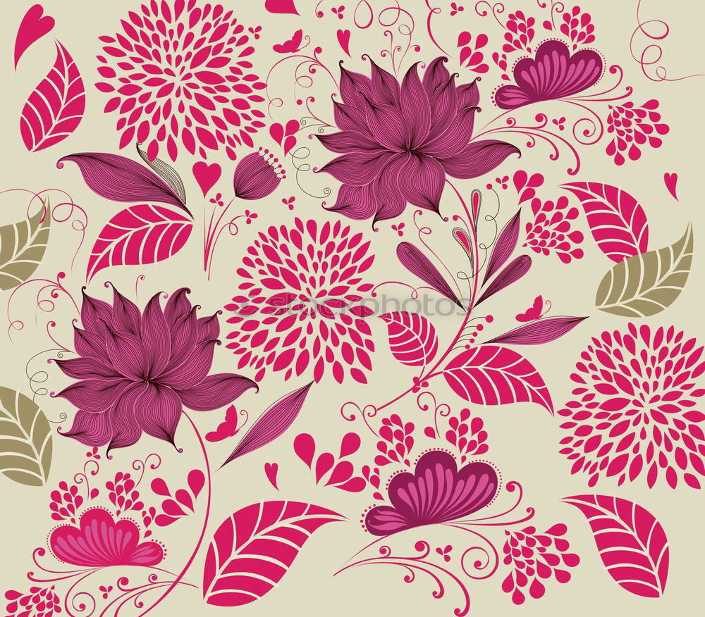 Similar – Image, Stock Photo Pink tropical leaves on yellow