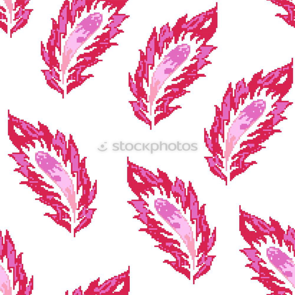 Similar – Image, Stock Photo Pink tropical leaves on yellow