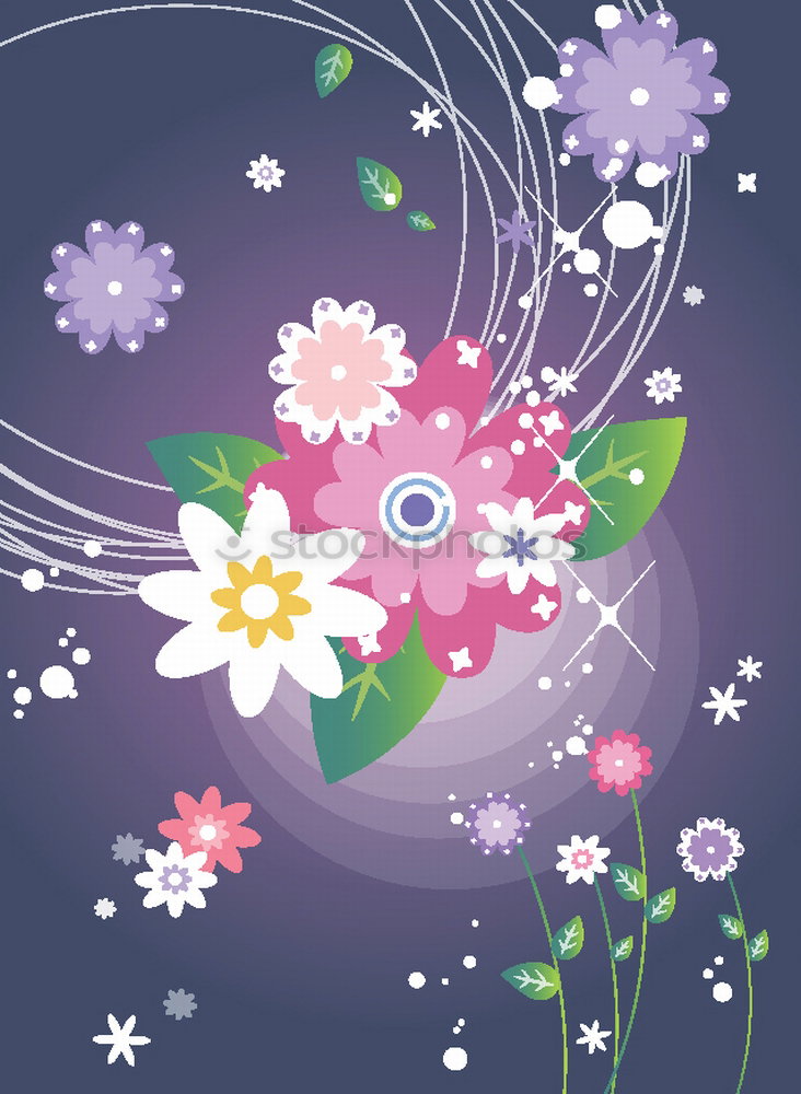 Similar – Image, Stock Photo Pretty flower growing in garden