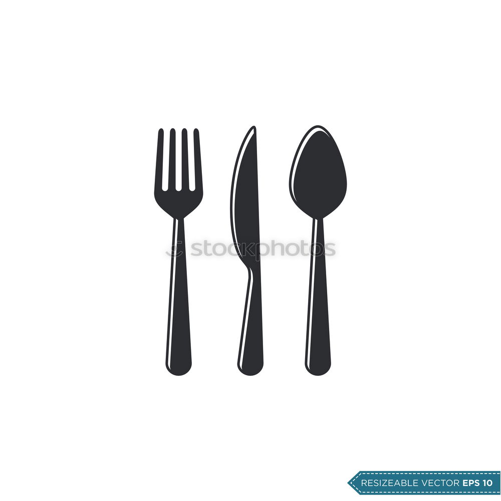 Similar – Fork and knife Nutrition