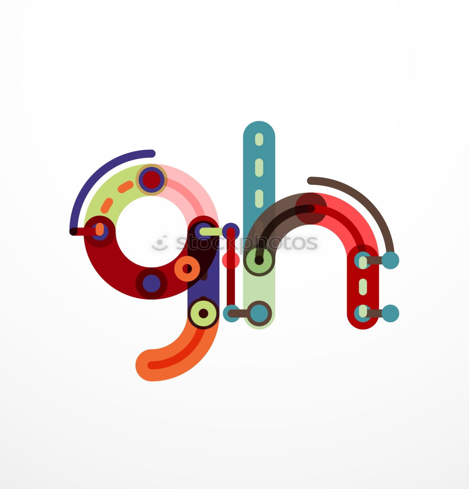 Similar – cloud of multi-colored wooden letters