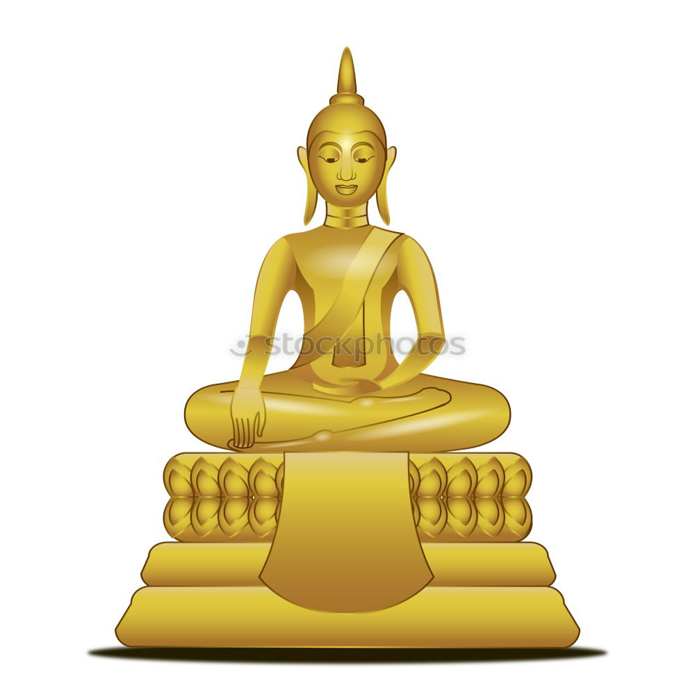 Similar – Image, Stock Photo Buddha mindfulness silence