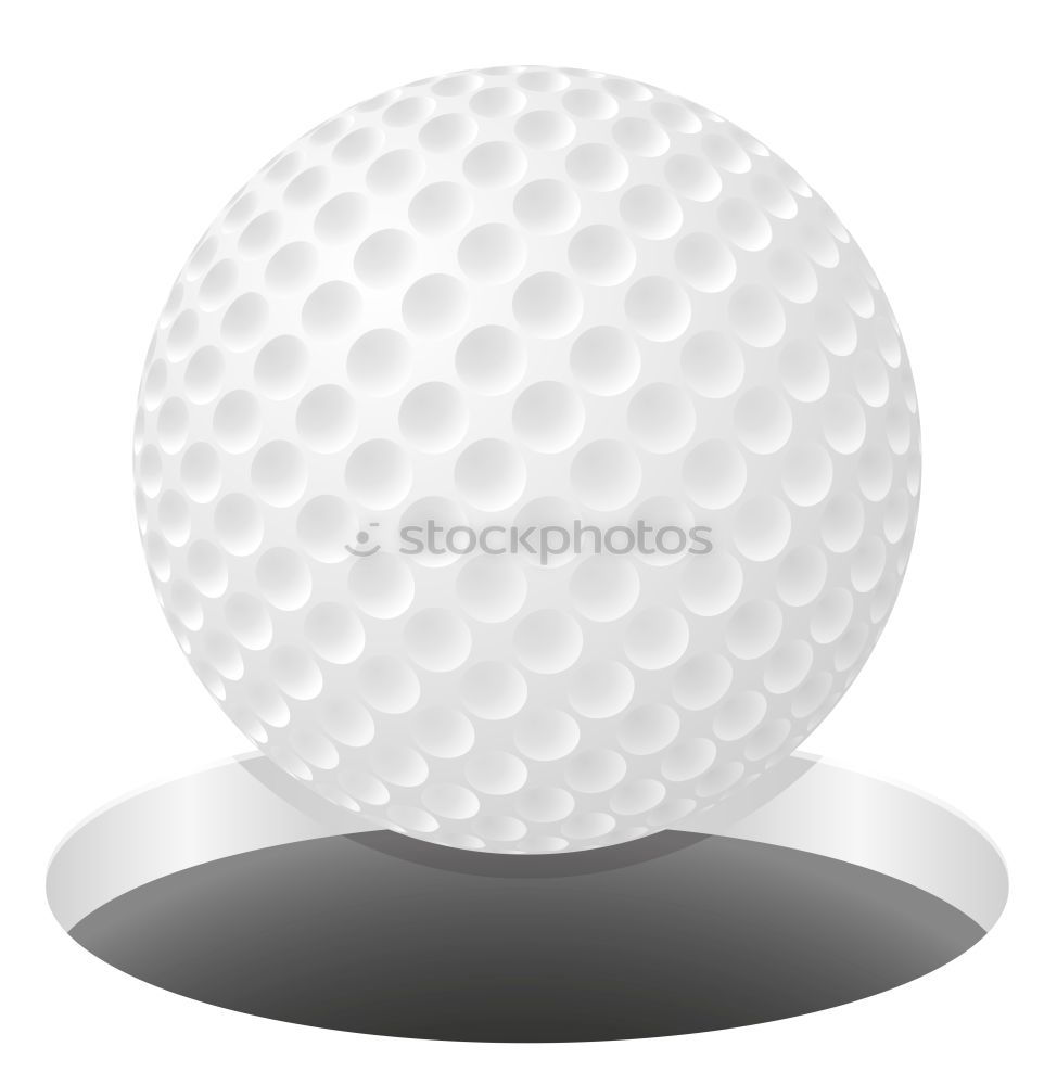 Similar – robin woods Golfball rund