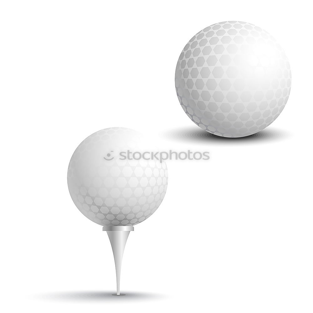 Similar – robin woods Golfball rund