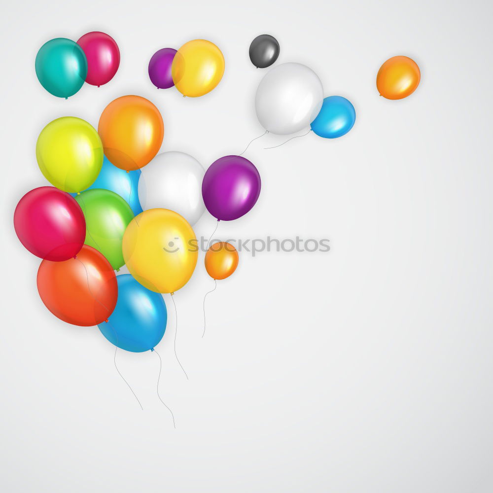 Similar – Luftballons rosa