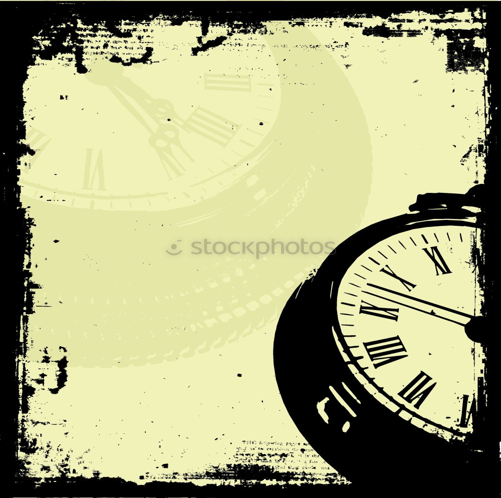 Similar – Image, Stock Photo Waiting for Godot. Clock