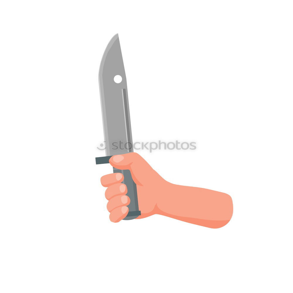 Similar – Image, Stock Photo hand saw is hanging on a nail on a blue wooden wall